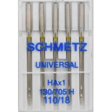 Schmetz universal sewing machine needles, Size110/18